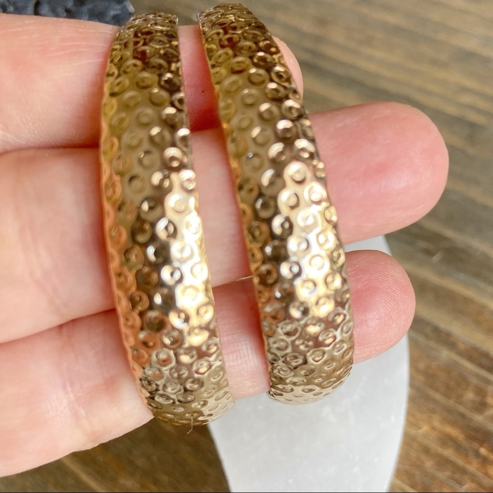 MY FAVORITE LARGE HOOPS - Picture 2 of 7